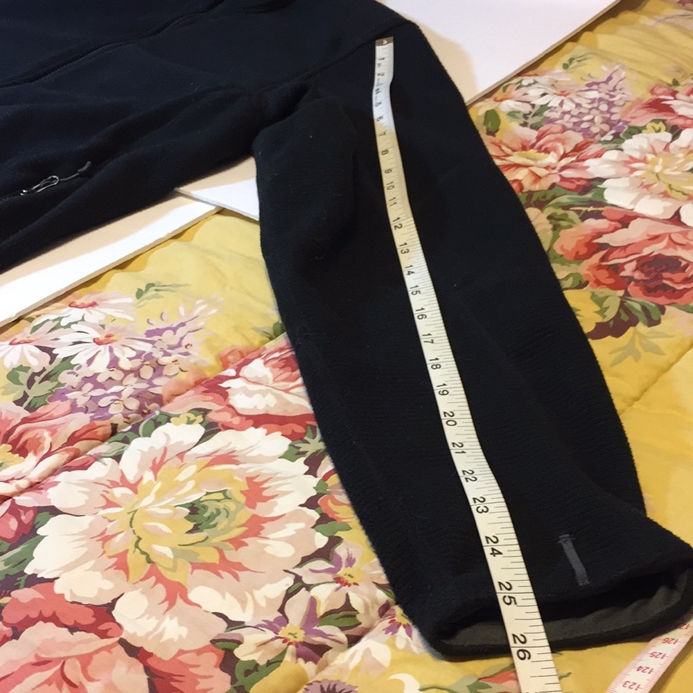 REI Black Full Zip Zip In Polartec Thermal Pro Jacket Size Medium - Picture 13 of 16